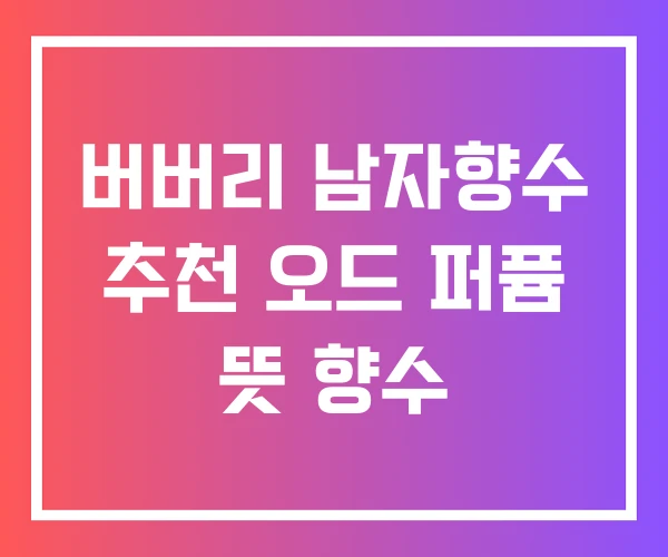 버버리 남자향수 추천 오드 퍼퓸 뜻 향수 버버리 남자향수 추천 오드 퍼퓸 뜻 향수