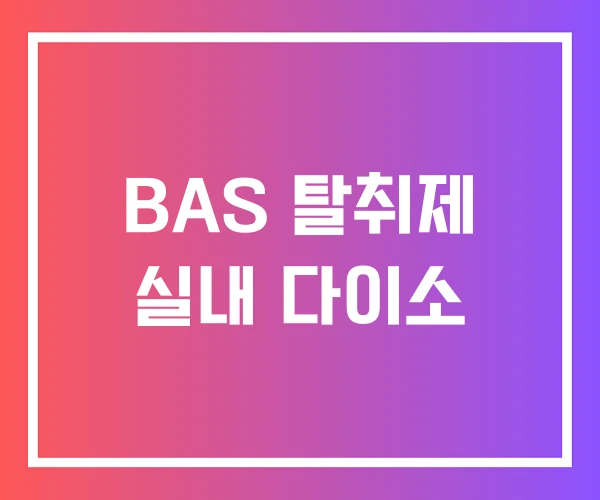 BAS 탈취제 실내 다이소 BAS 탈취제 실내 다이소