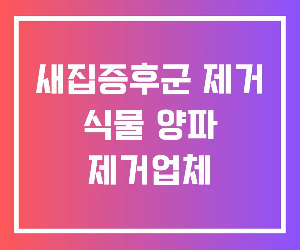 새집증후군 제거 식물 양파 제거업체 새집증후군 제거 식물 양파 제거업체